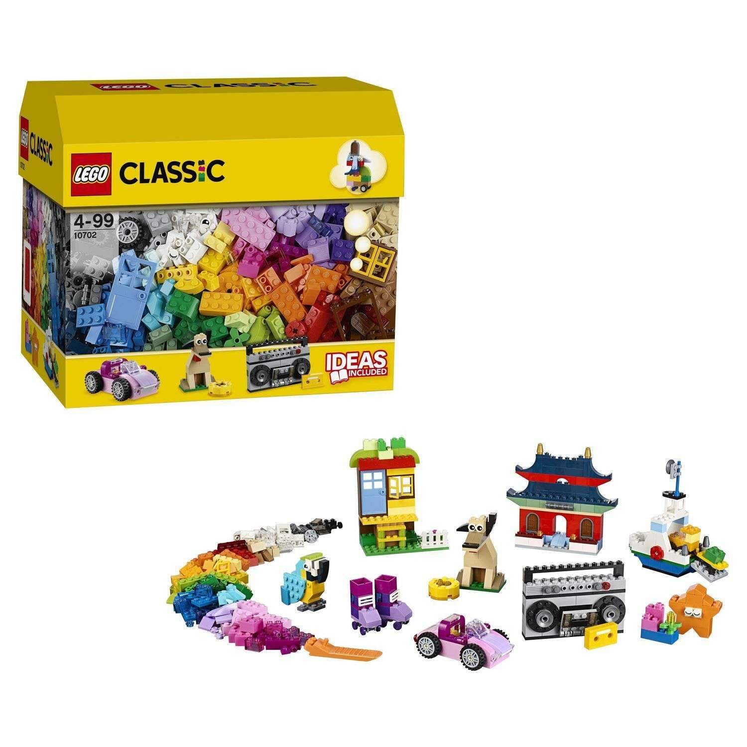 Конструктор LEGO Classic Набор кубиков для свободного конструирования (10702) - фото 1