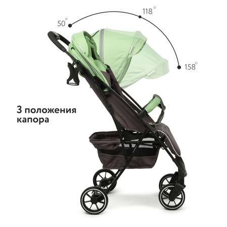 Коляска прогулочная Babyton Active Green