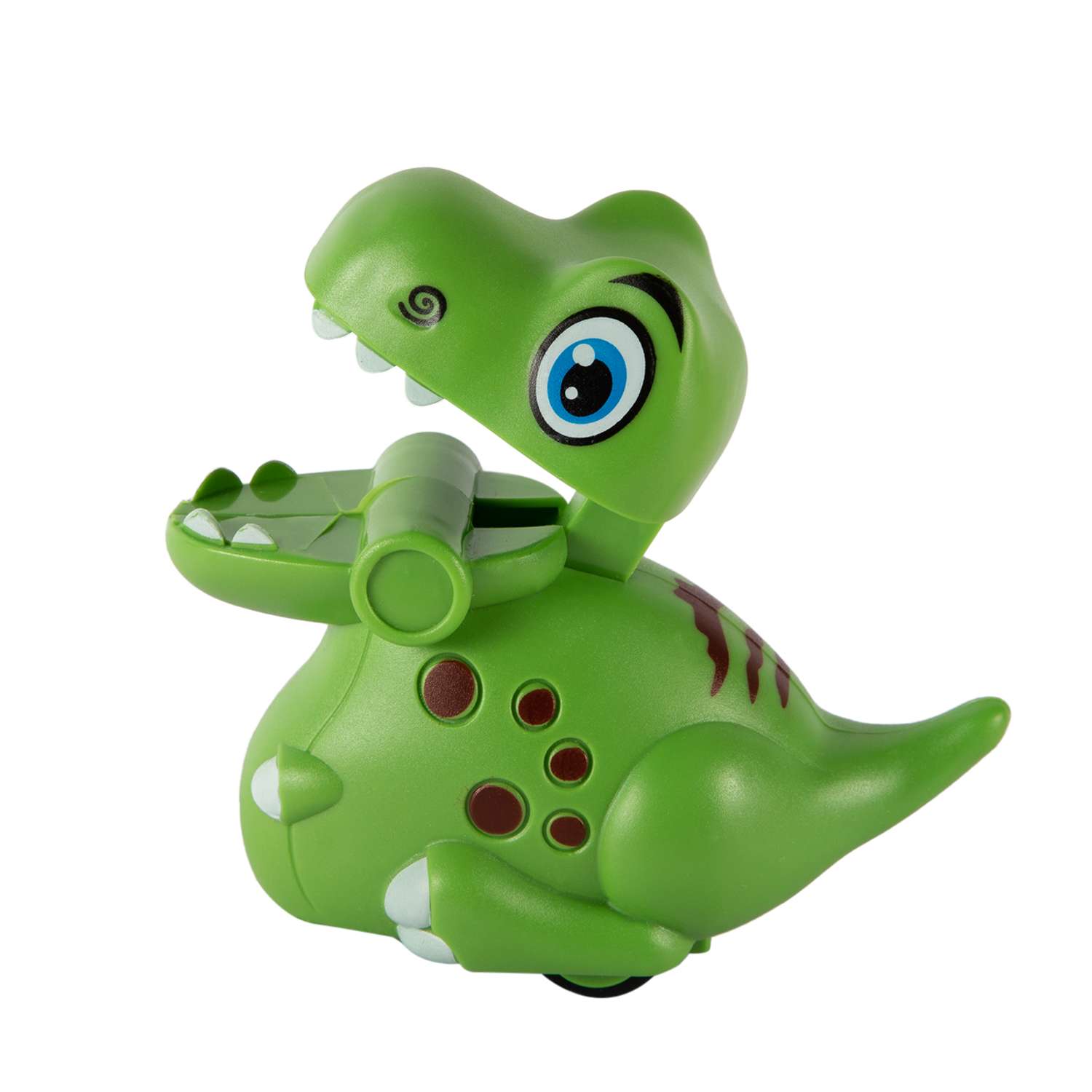 Игрушка RedLine Динозавр заводной зеленый - фото 3