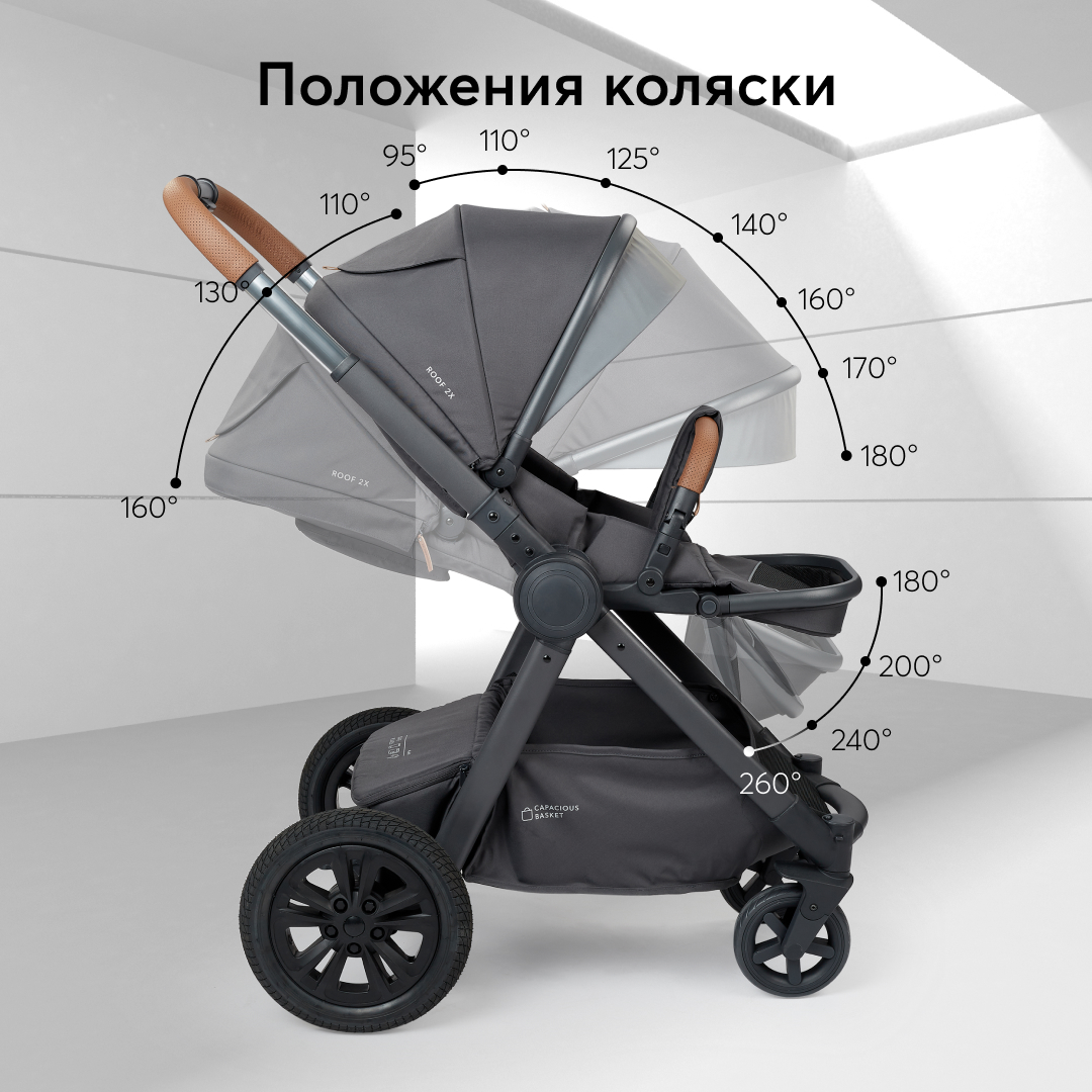 Коляска 2в1 Happy Baby Mommer pro - фото 15