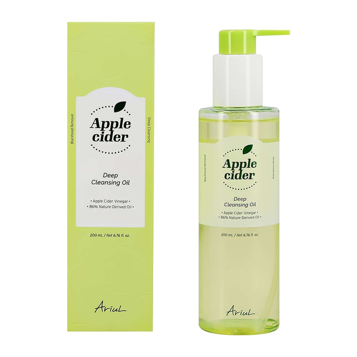 Гидрофильное масло Ariul Apple cider с яблочным уксусом 200 мл - фото 1