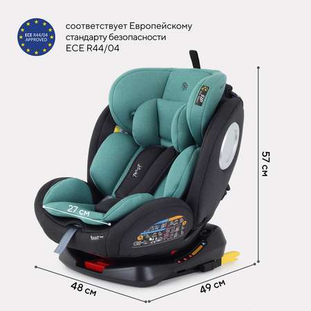 Автокресло Rant Basic Twist isofix Mint группа 0+-1-2-3 0-36 кг