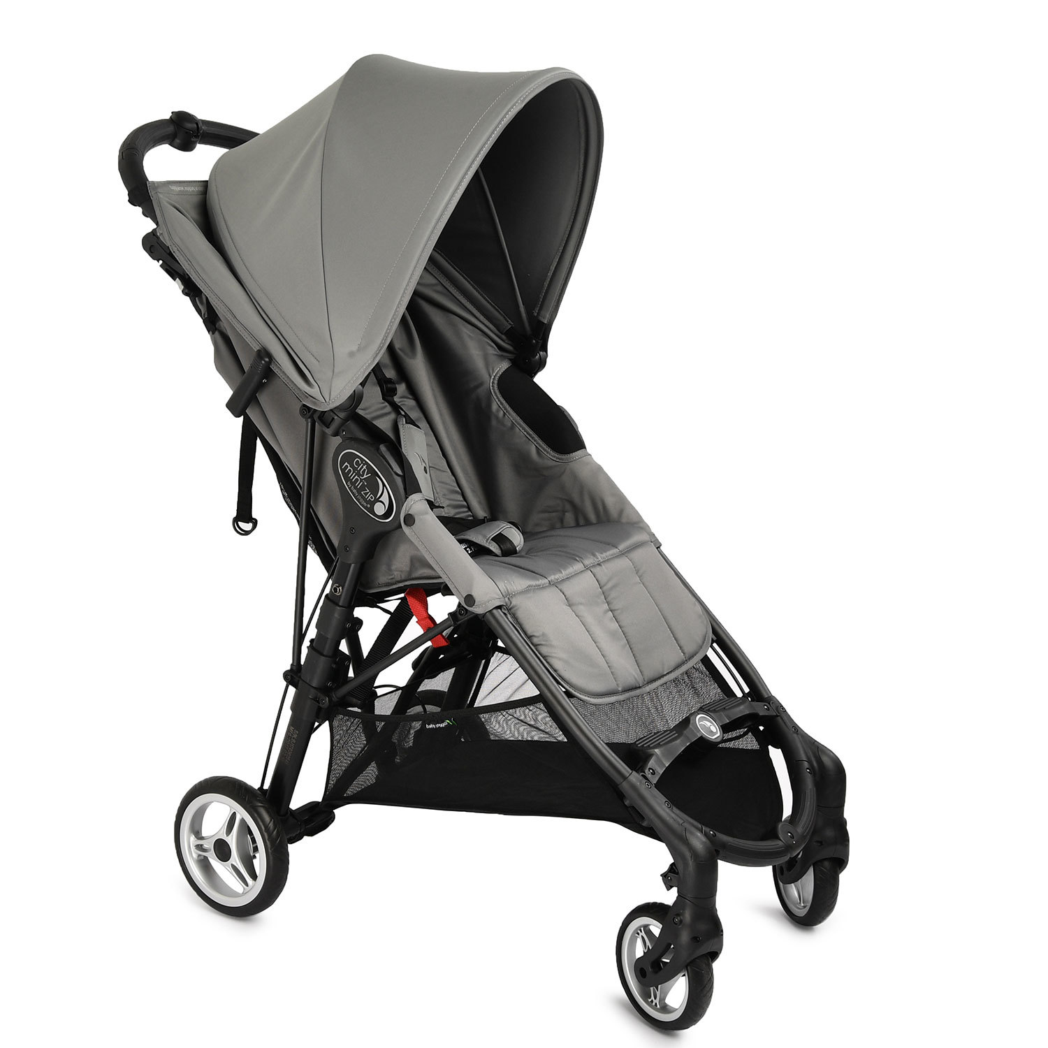 Коляска Baby Jogger City Mini Zip с бампером Grey - фото 6