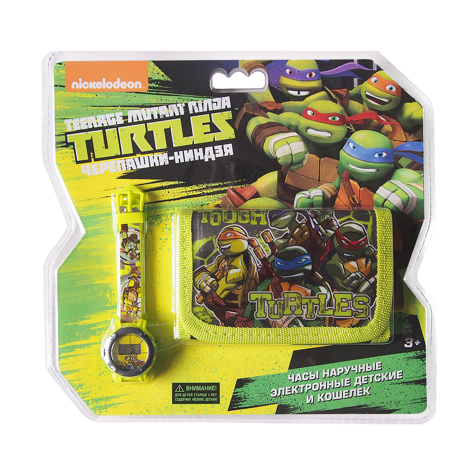 Набор Ninja Turtles(Черепашки Ниндзя) часы и кошелек NT34328 - фото 3