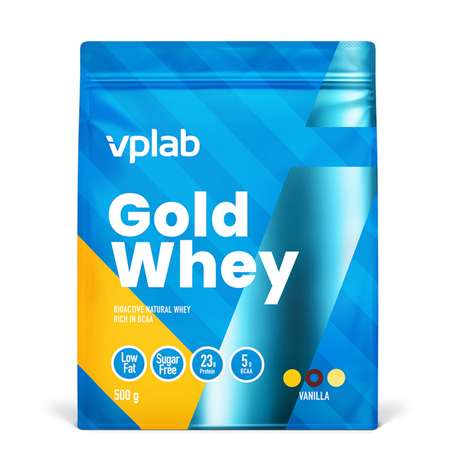 Биологически активная добавка VPLAB Gold Whey ваниль 500г