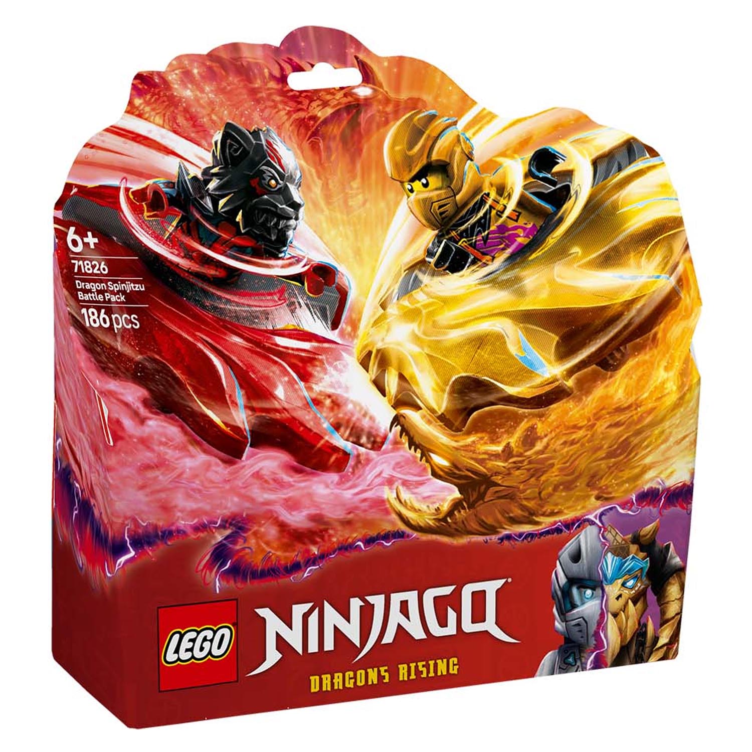 Конструктор детский LEGO Ninjago Боевой набор Кружитцу Дракона - фото 8