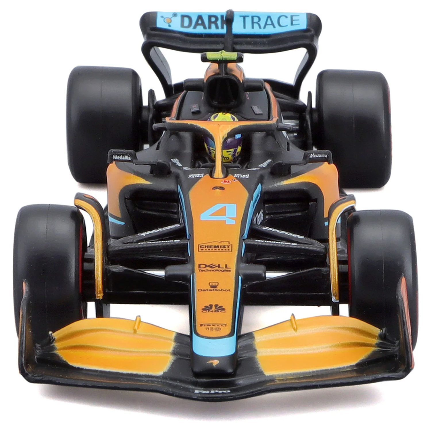 Машинка Bburago гоночная оранжевая 18-380634 18-380634 - фото 2