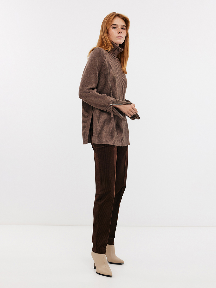 Брюки Baon B2922530/CHOCOLATE BROWN - фото 1