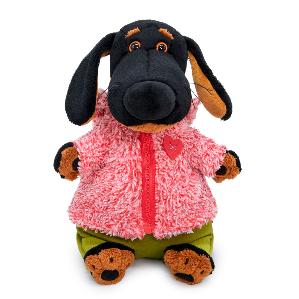 Мягкая игрушка BUDI BASA Ваксон в теплом костюме с сердечком 29 см Vaks29-053 - фото 1