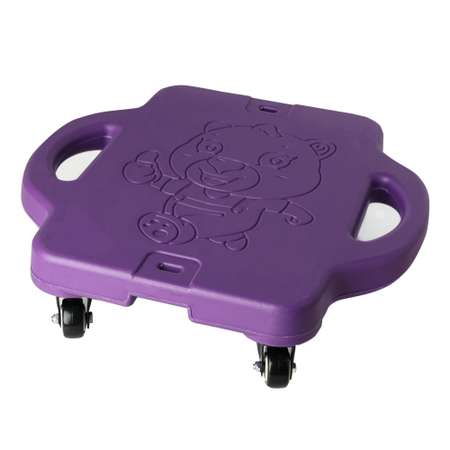 Четырёхколёсный скейтборд Solmax для детей и взрослых фиолетовый SM06963