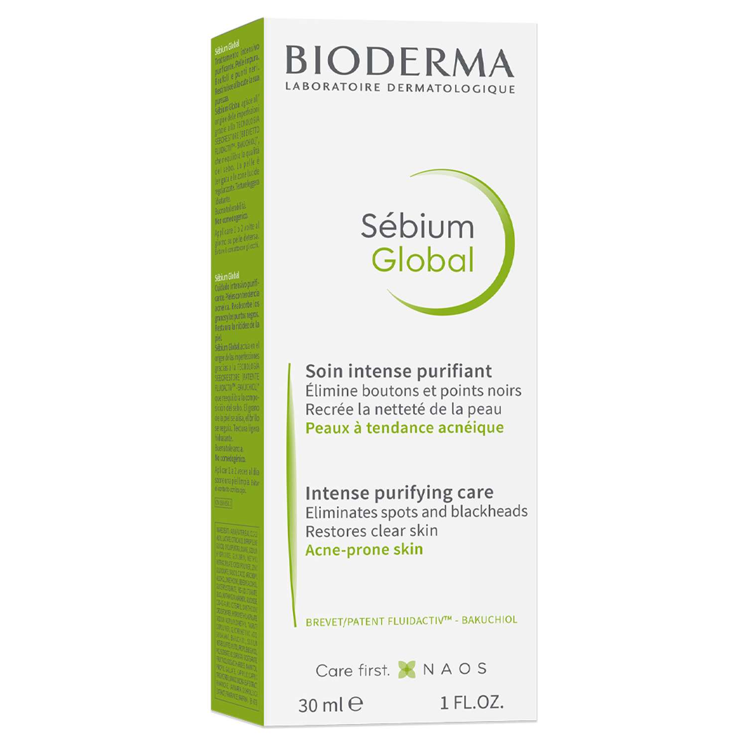 Крем Bioderma Sebium глобаль для жирной и проблемной кожи склонной к акне 30 мл - фото 3