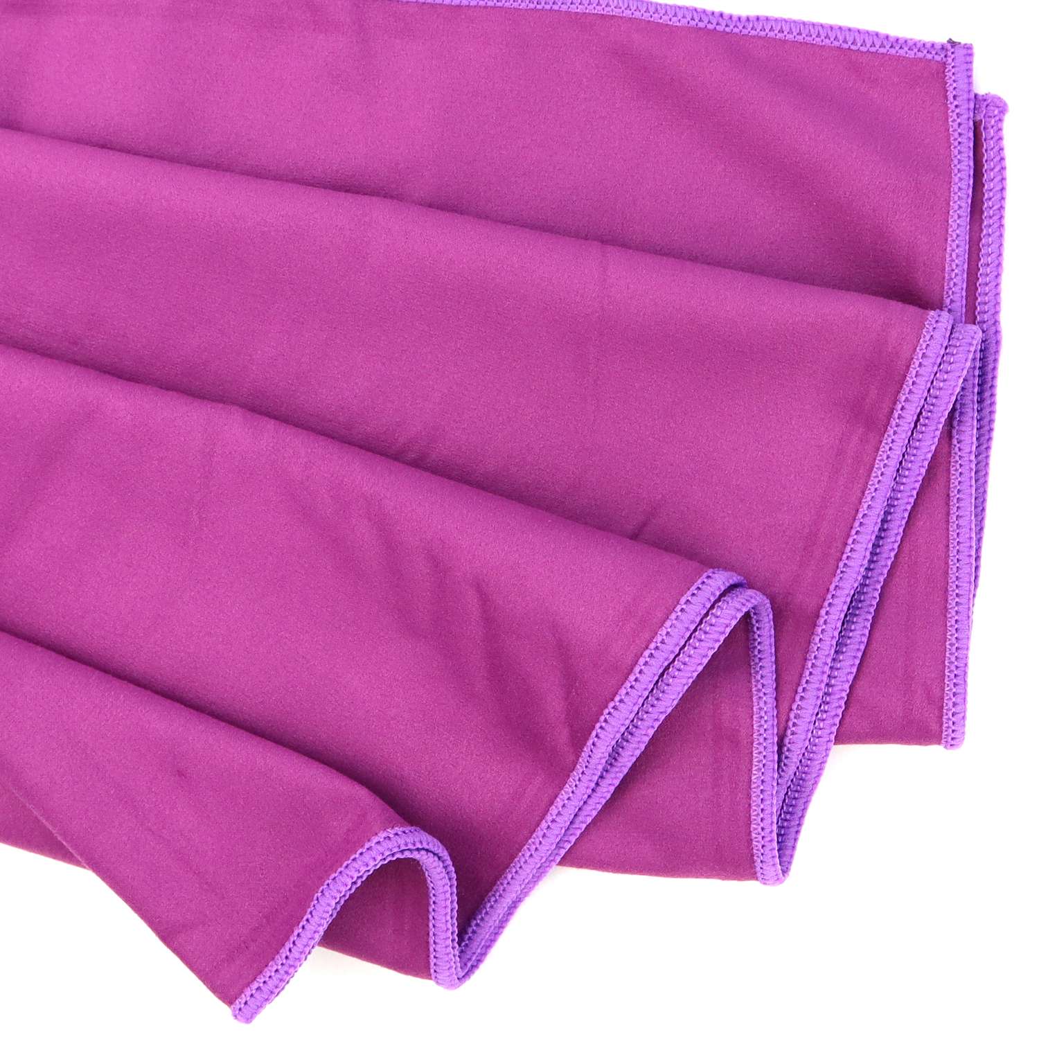 Полотенце ND Play спортивное из микрофибры 76*152 см цвет фиолетовый - фото 4