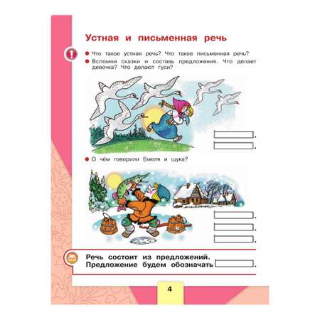 Учебные пособия Просвещение Русский язык Азбука Первый год обучения