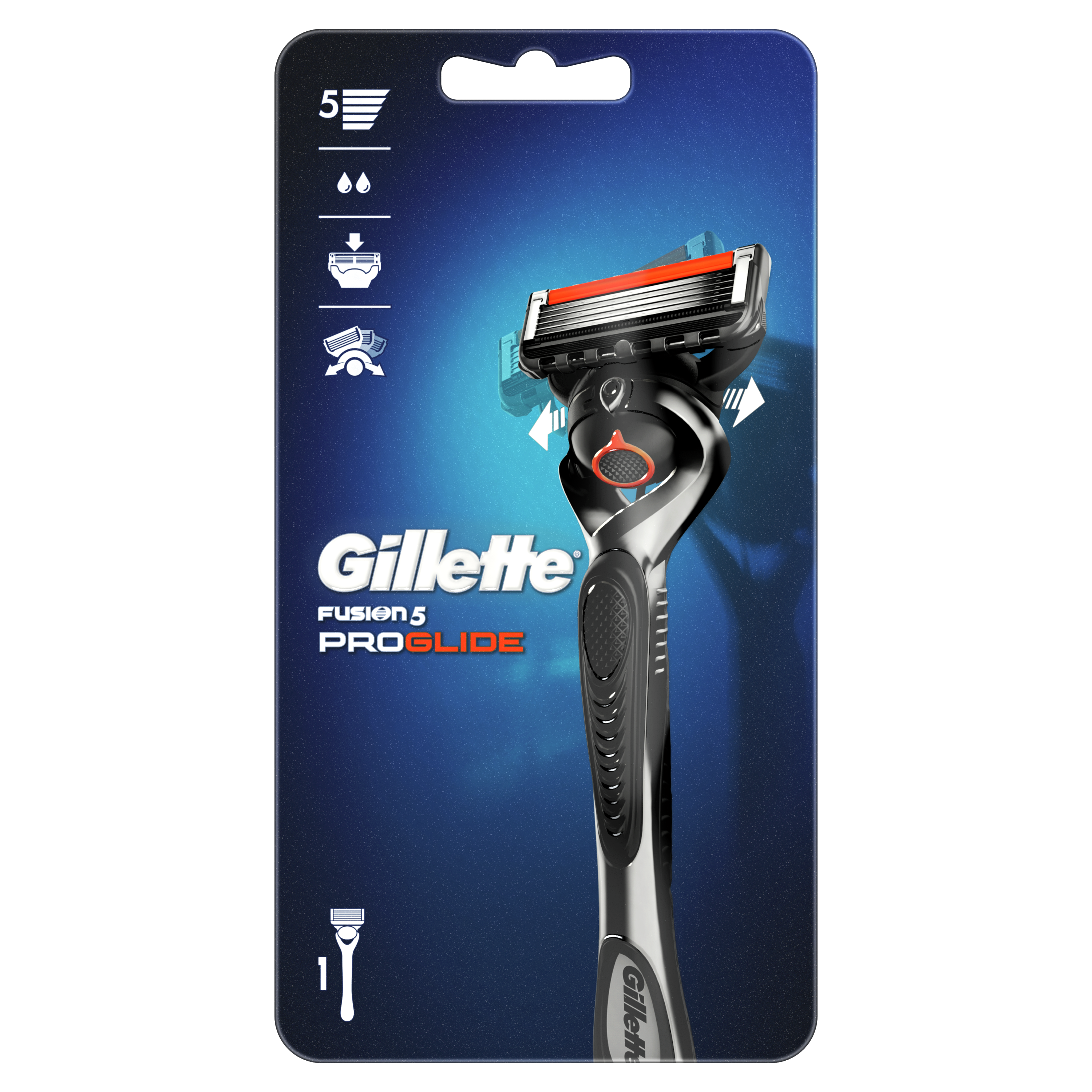 Бритва Gillette Fusion5 ProGlide С 1 сменной кассетой - фото 1