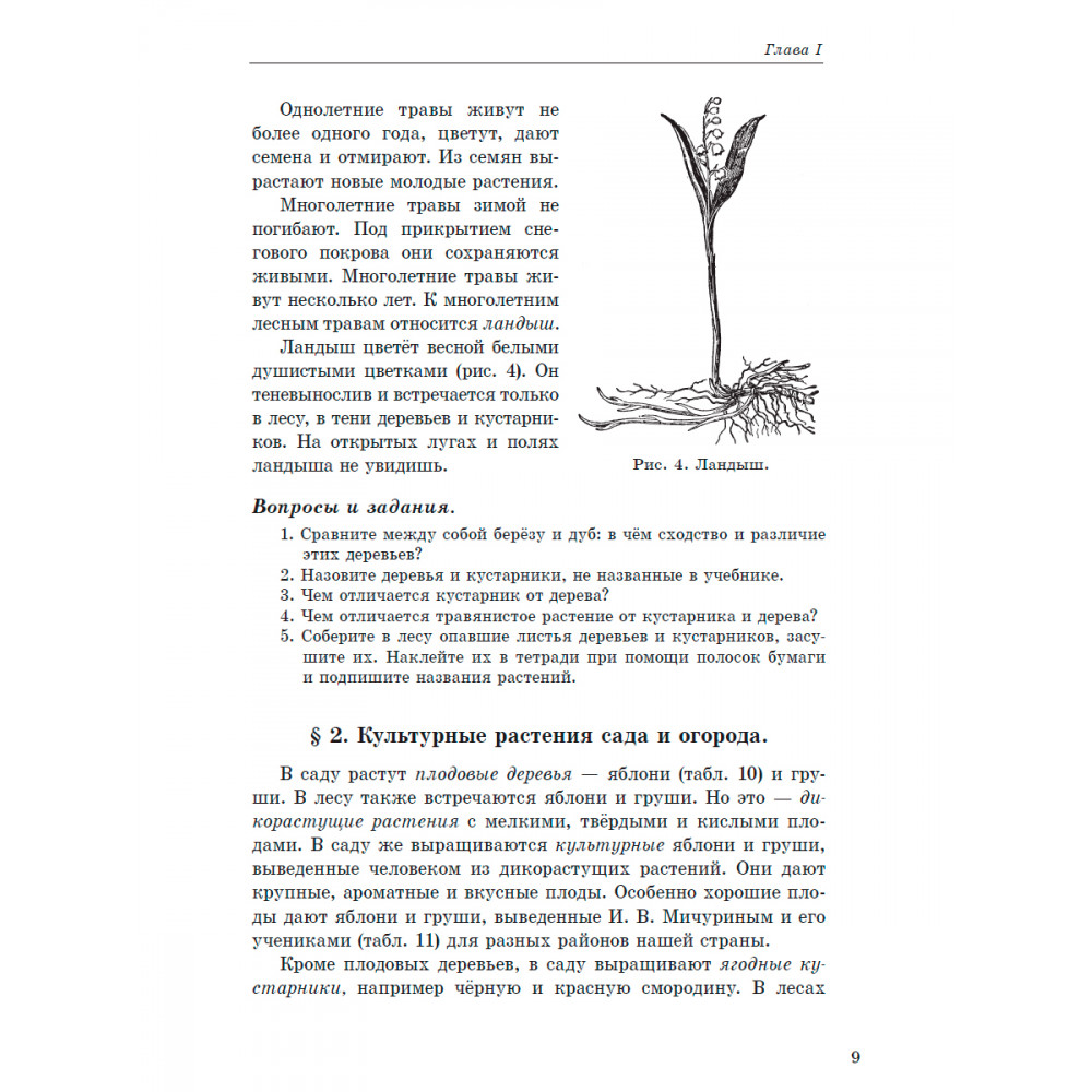 Книга Наше Завтра Ботаника. Учебник для 5-6 классов средней школы. 1957 год - фото 9