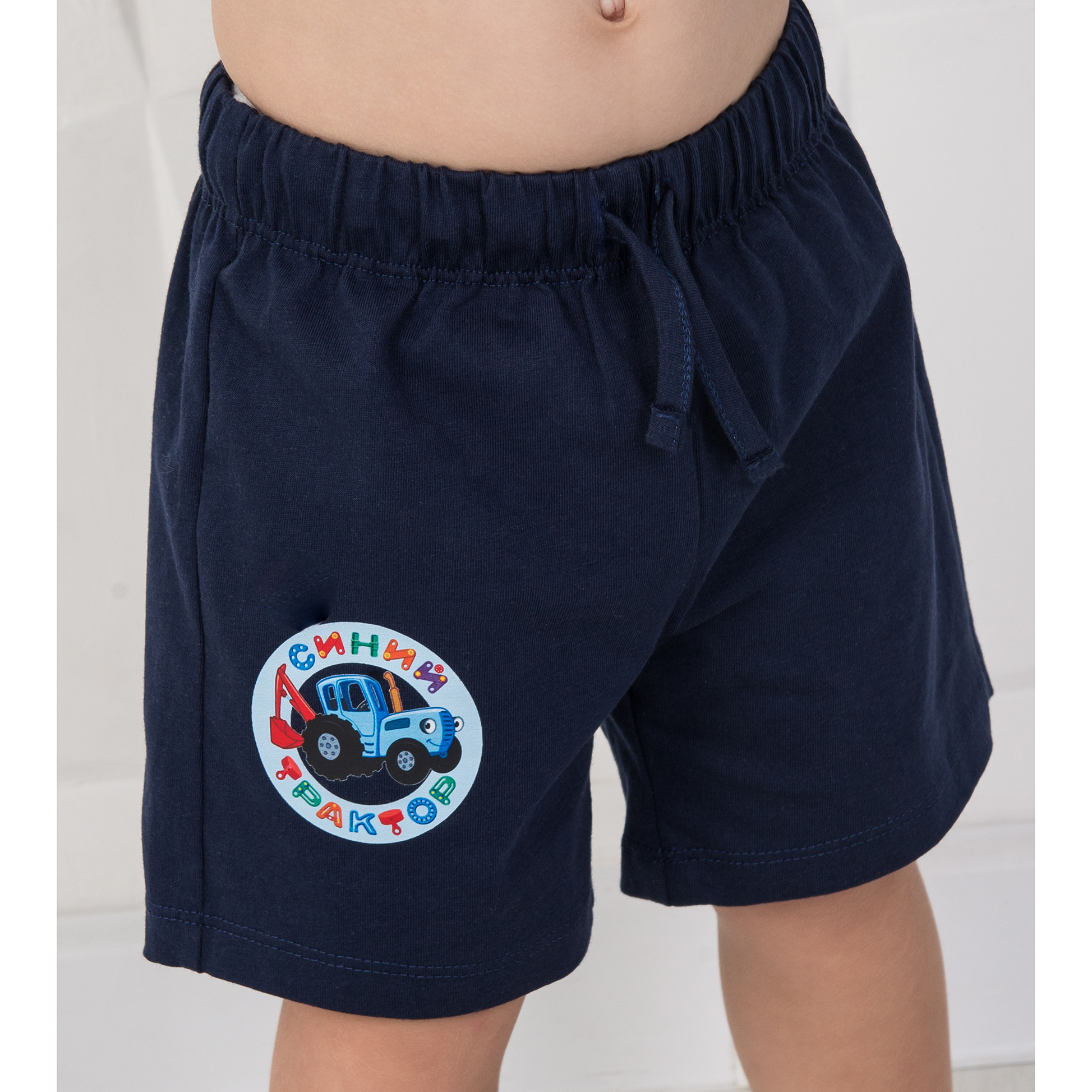 Шорты Синий трактор SHORTS-BT-LOGO-DBLU-M - фото 1