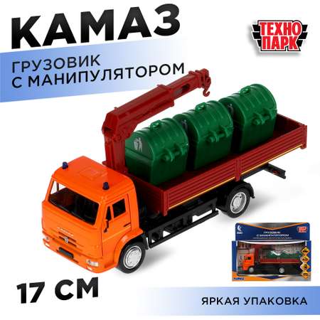 Машина Технопарк KamAZ Манипулятор 326446