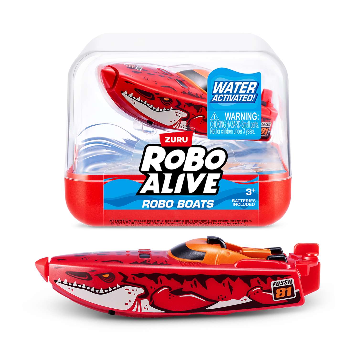 Катер Zuru ROBO ALIVE JUNIOR с мотором в ассортименте 71117UQ1 - фото 13