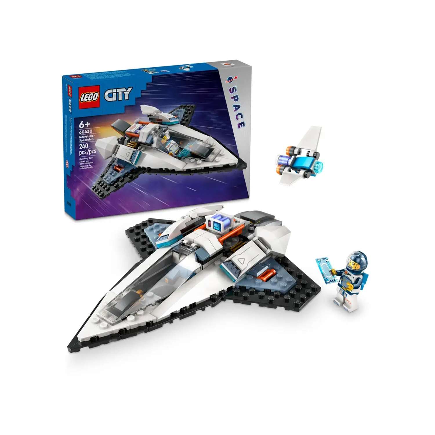 Конструктор LEGO City Межзвездный космический корабль 60430 - фото 1