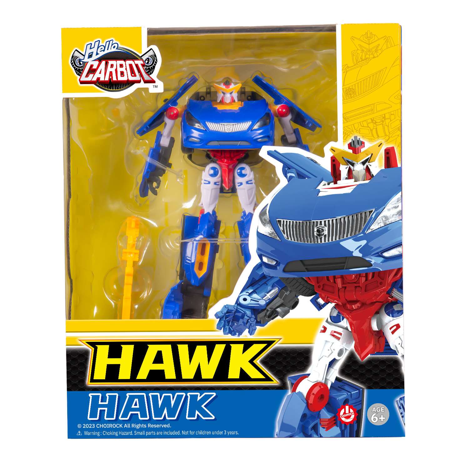 Игрушка Hello Carbot Hawk Трансформер 20см S1 42887 - фото 1