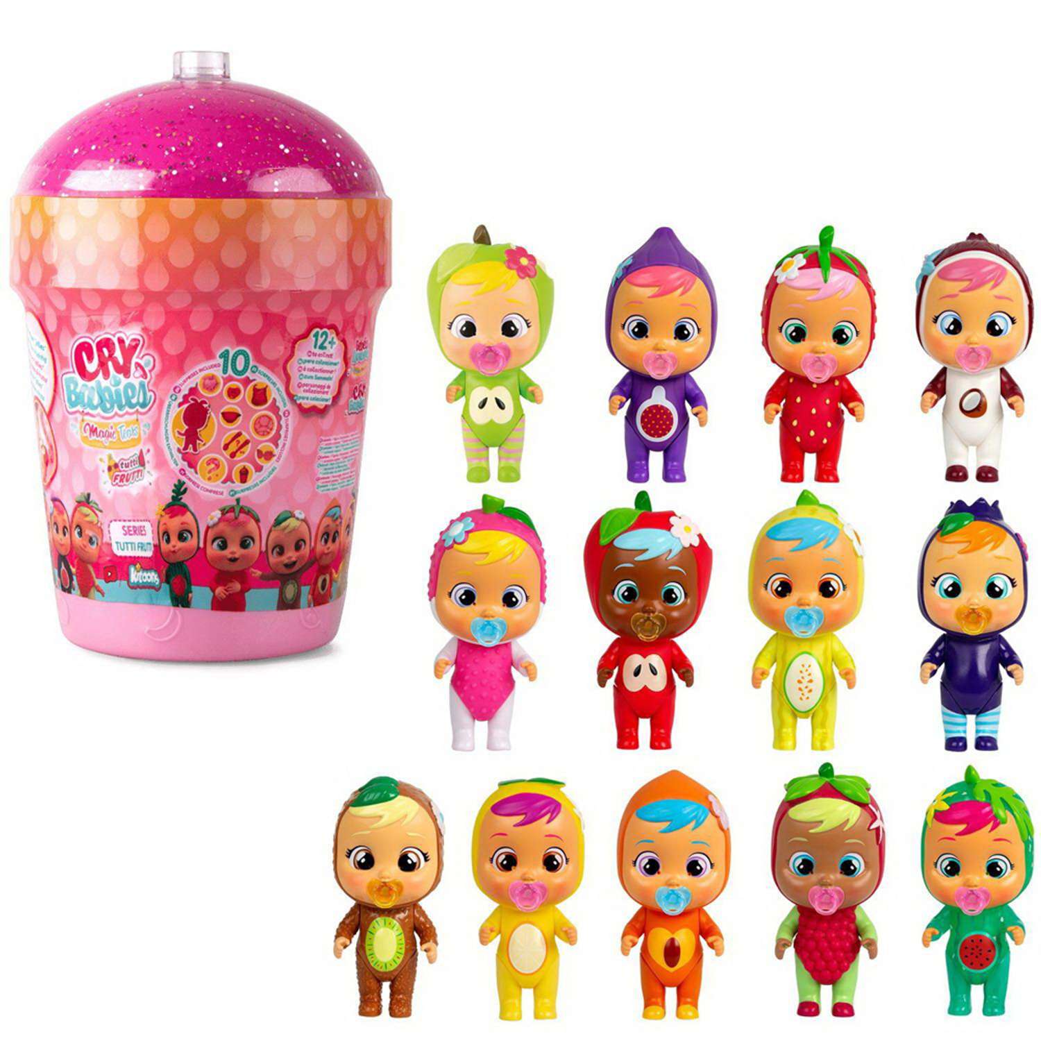 Кукла IMC Toys Cry Babies Magic Tears 93355/розовый - фото 2