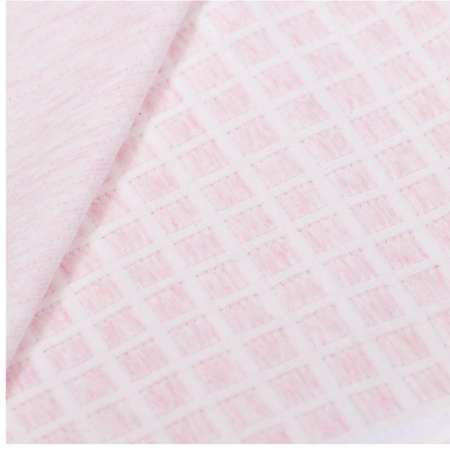 Одеяло-покрывало АртДизайн Клетка - розовый