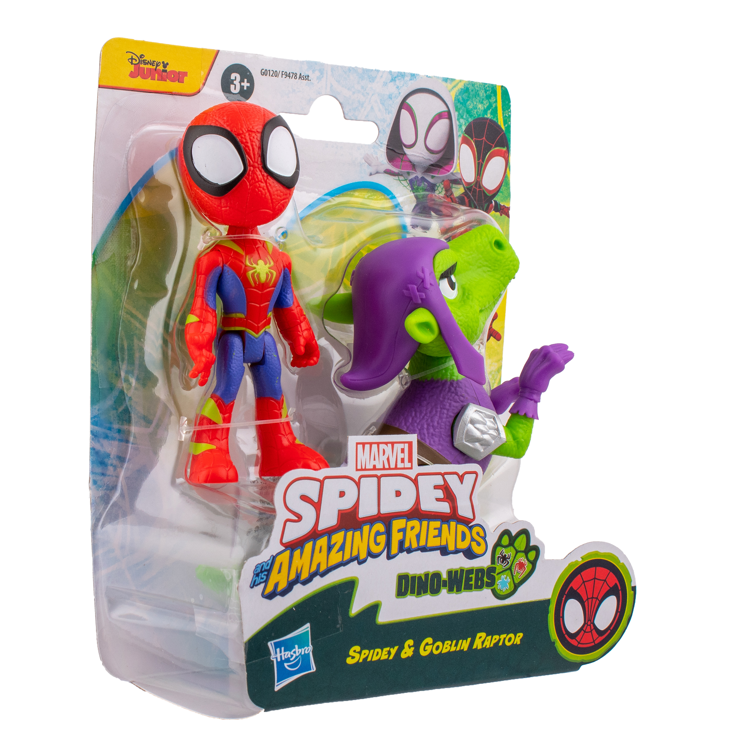 Фигурка Hasbro Spidey and Goblin Raptor 10 см - фото 3