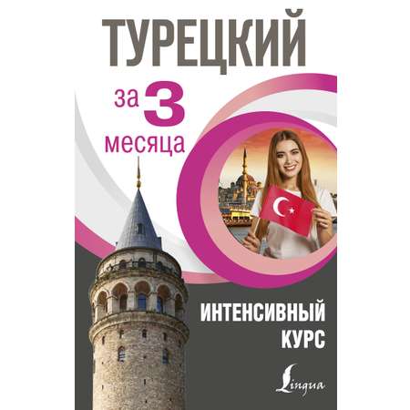 Книга АСТ Турецкий за 3 месяца. Интенсивный курс