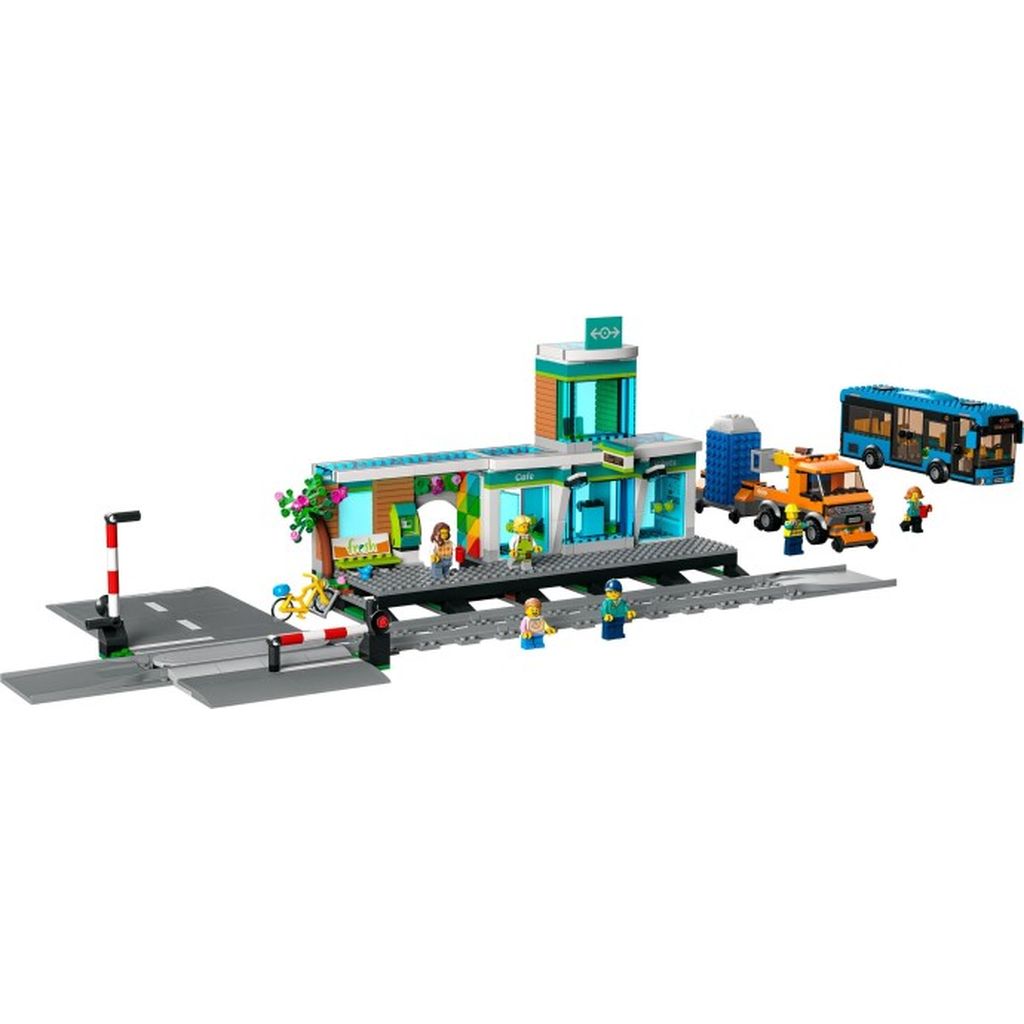 Конструктор LEGO My City Железнодорожная станция 60335 - фото 1