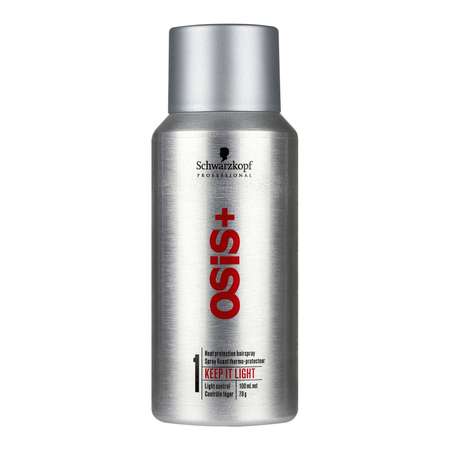 Лак Schwarzkopf Professional OSIS+ легкой фиксации термозащитный keep it light 100 мл