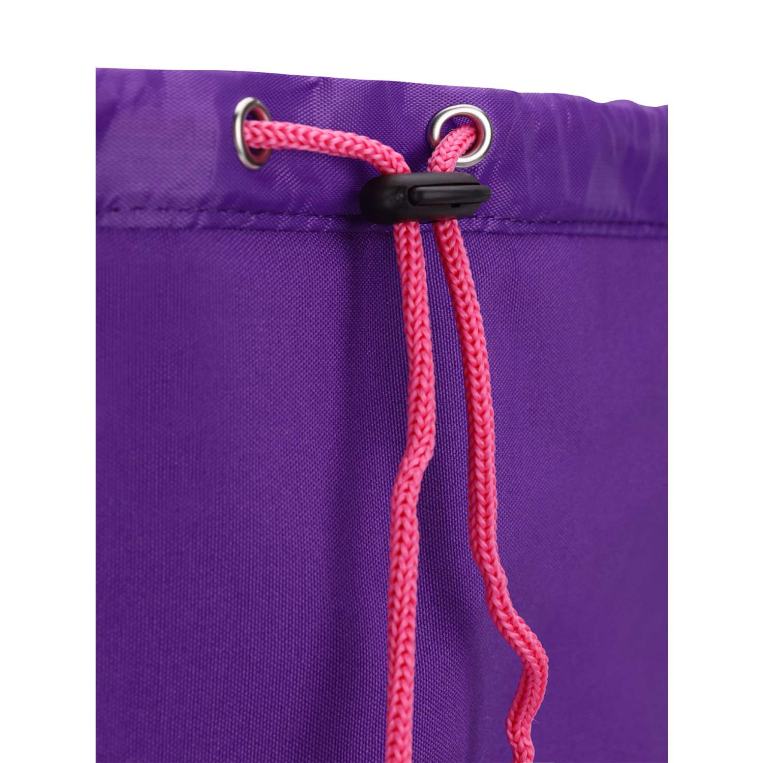 Рюкзак на шнурке Проф-Пресс Violet style цвет фиолетовый размер 26x40x17 см - фото 9
