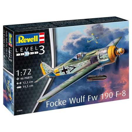 Сборная модель Revell Истребитель Focke Wulf Fw190 F-8