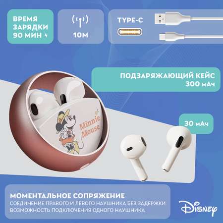 Наушники беспроводные Disney Микки Маус - Минни QS-13