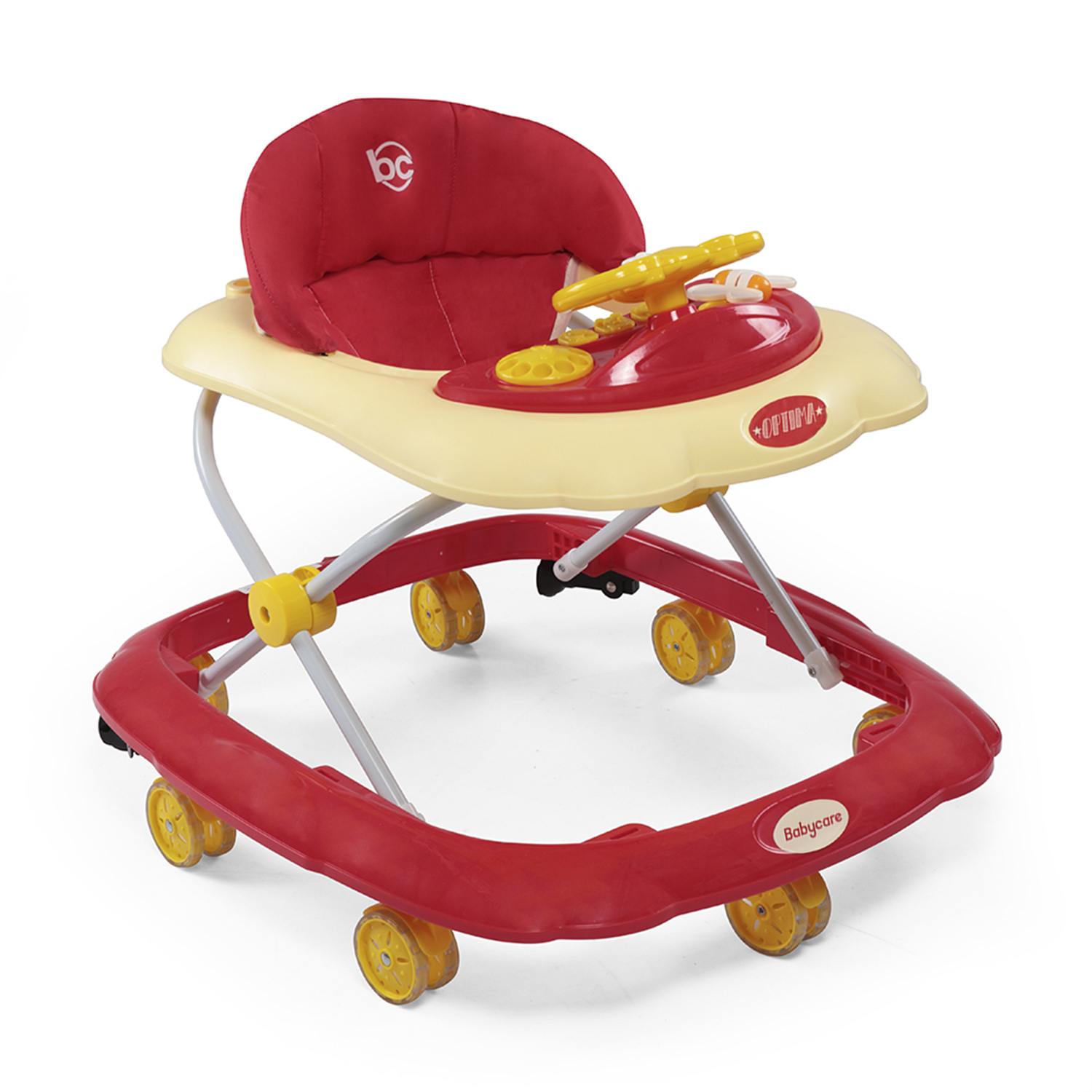 Ходунки BabyCare Optima красный - фото 1