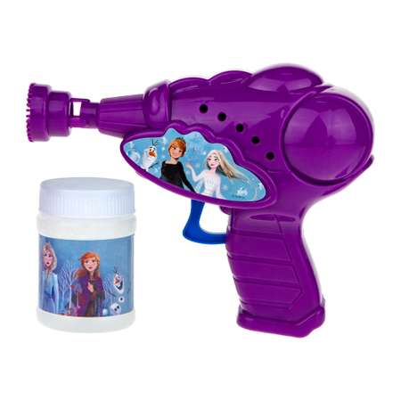 Генератор мыльных пузырей Холодное сердце 1YOY с раствором пистолет бластер аппарат детские игрушки для улицы и дома для девочек