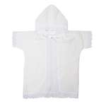 Рубашечка крестильная BabyEdel с капюшоном 15505