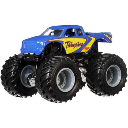 Машина Hot Wheels Monster Jam 1:64 Flashback Молотильщик FLW93