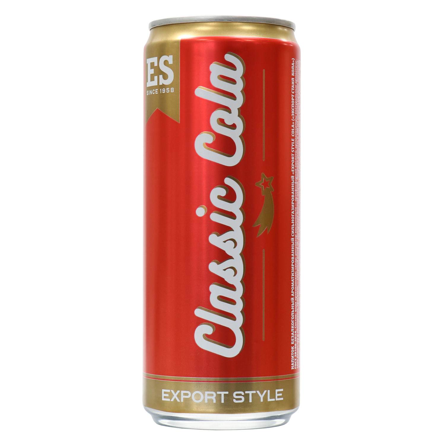 Газированный напиток Export Style Classic Cola 330 мл купить по цене 48 ₽ в  интернет-магазине Детский мир