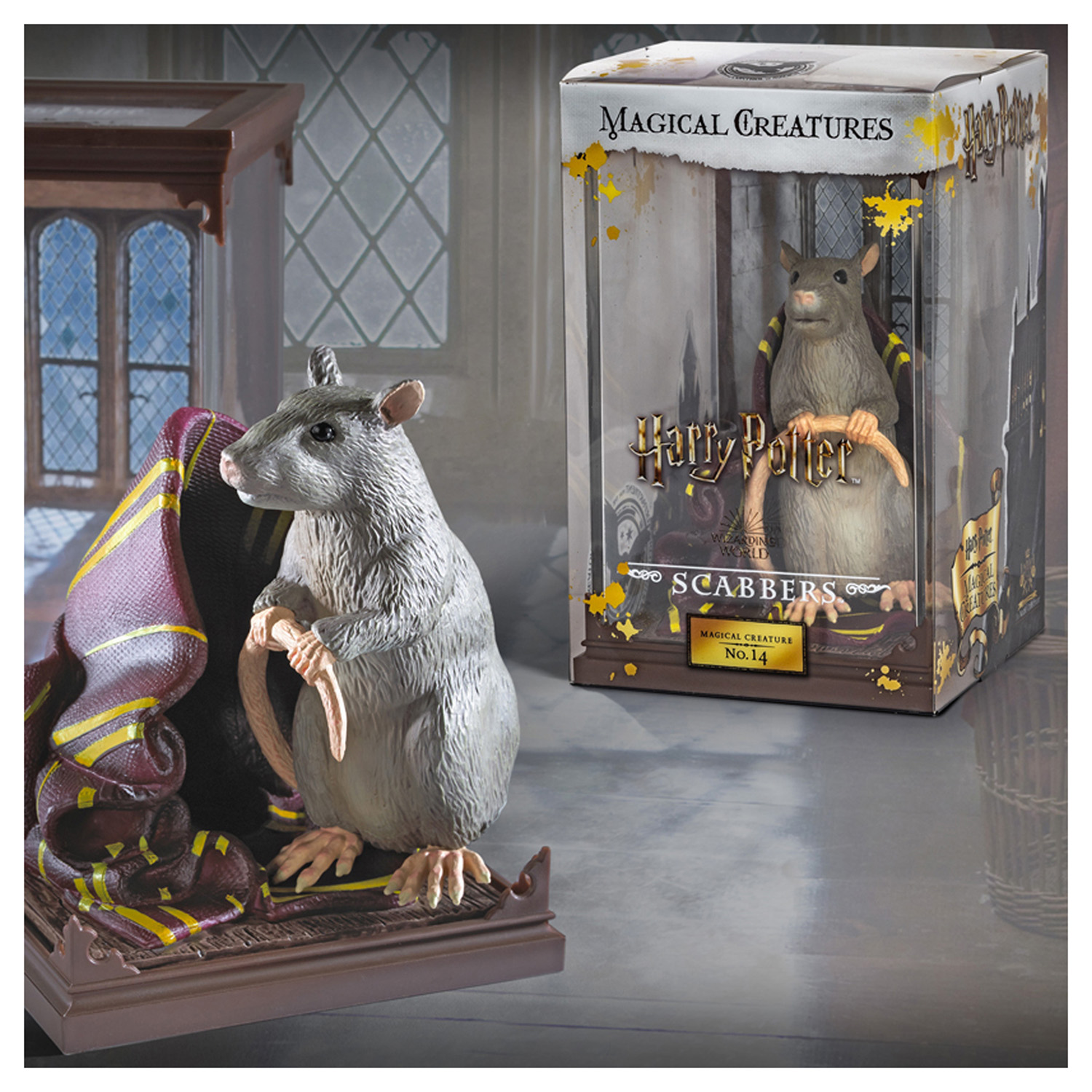 Фигурка Harry Potter Крыса Короста - в футляре купить по цене 4499 ₽ в  интернет-магазине Детский мир