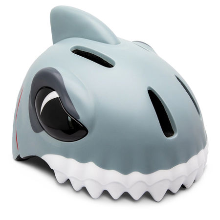 Шлем защитный Crazy Safety White Shark с механизмом регулировки размера 49-55 см