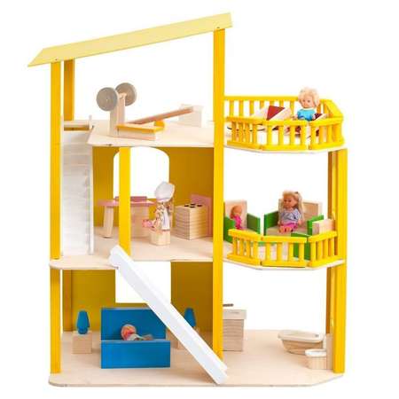 Кукольный домик  Paremo Солнечная Ривьера с мебелью 21 предмет PD216-01