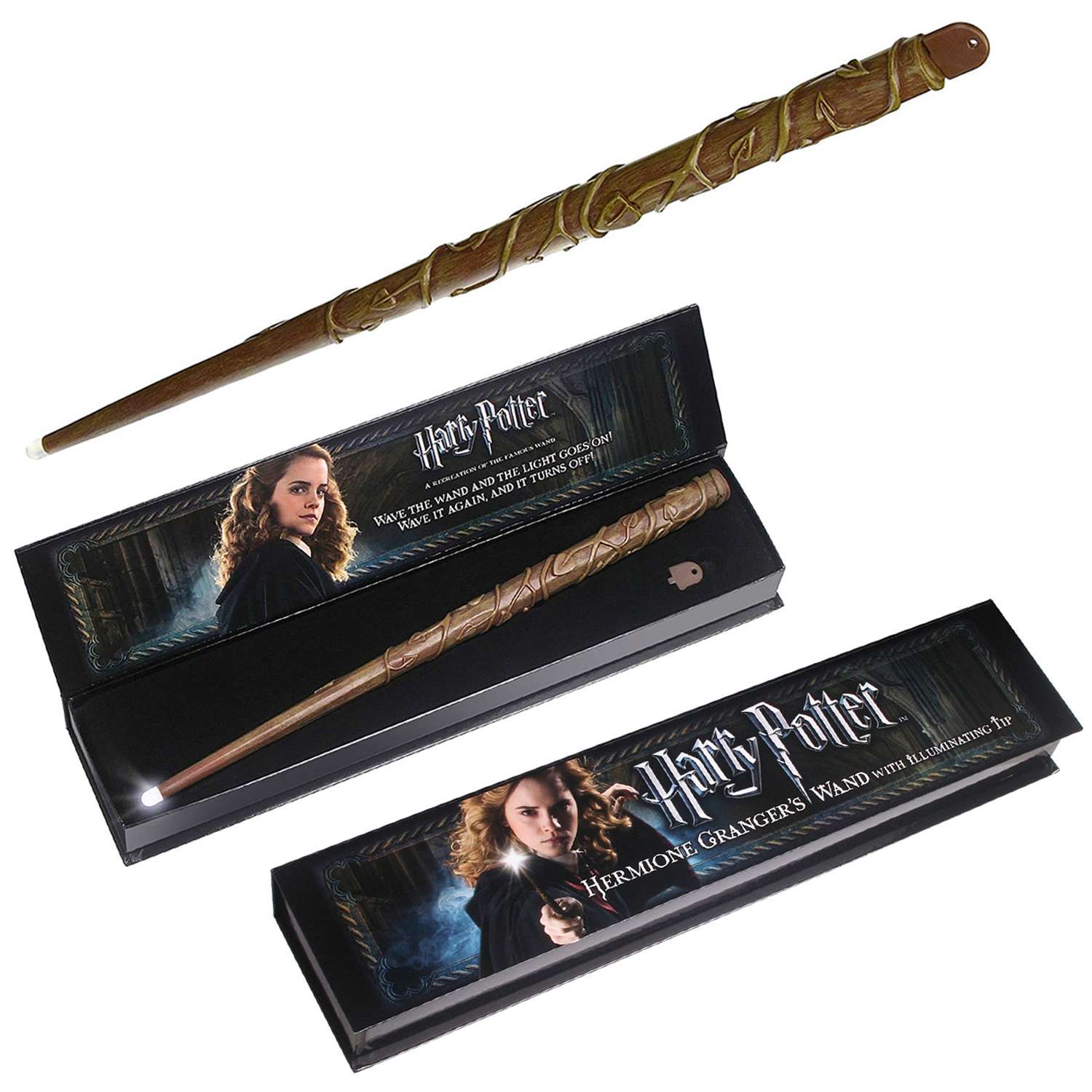 Волшебная палочка-фонарик Harry Potter Гермиона Грейнджер 37 см - фото 2