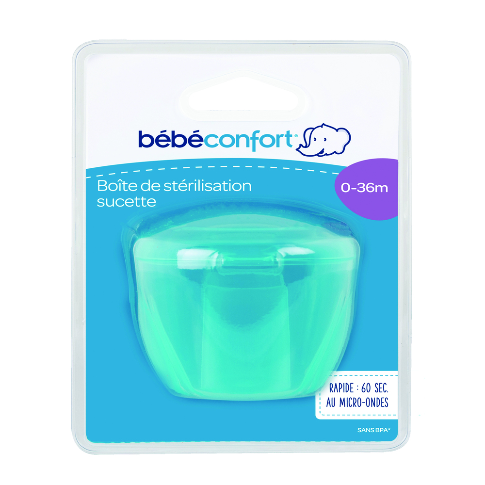 Футляр Bebe Confort Maternity 2 в 1 для стерилизации в СВЧ Зеленый - фото 2