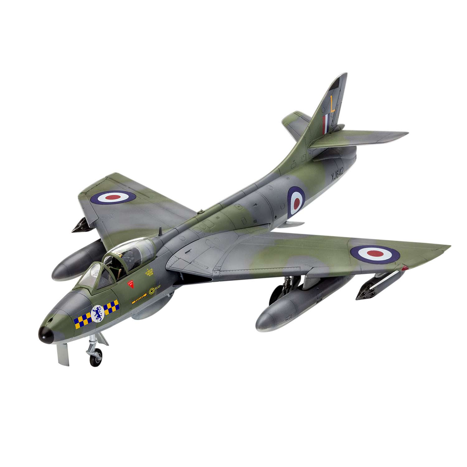 Сборная модель Revell 100 лет RAF: Хокер «Хантер» 03908 - фото 1