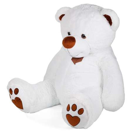 Мягкая игрушка Тутси Медведь Лапочкин игольчатый 100 см белый