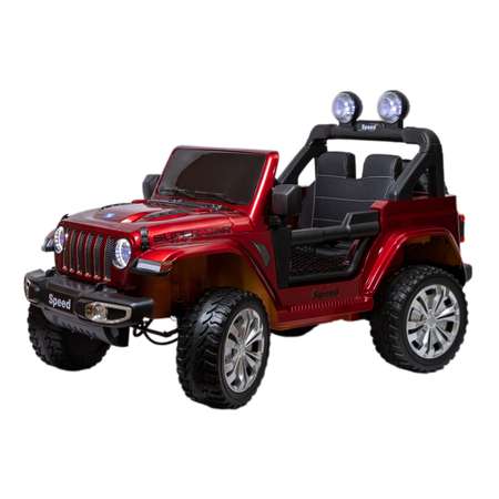 Электромобиль TOYLAND Джип Jeep Rubicon 5016 красный