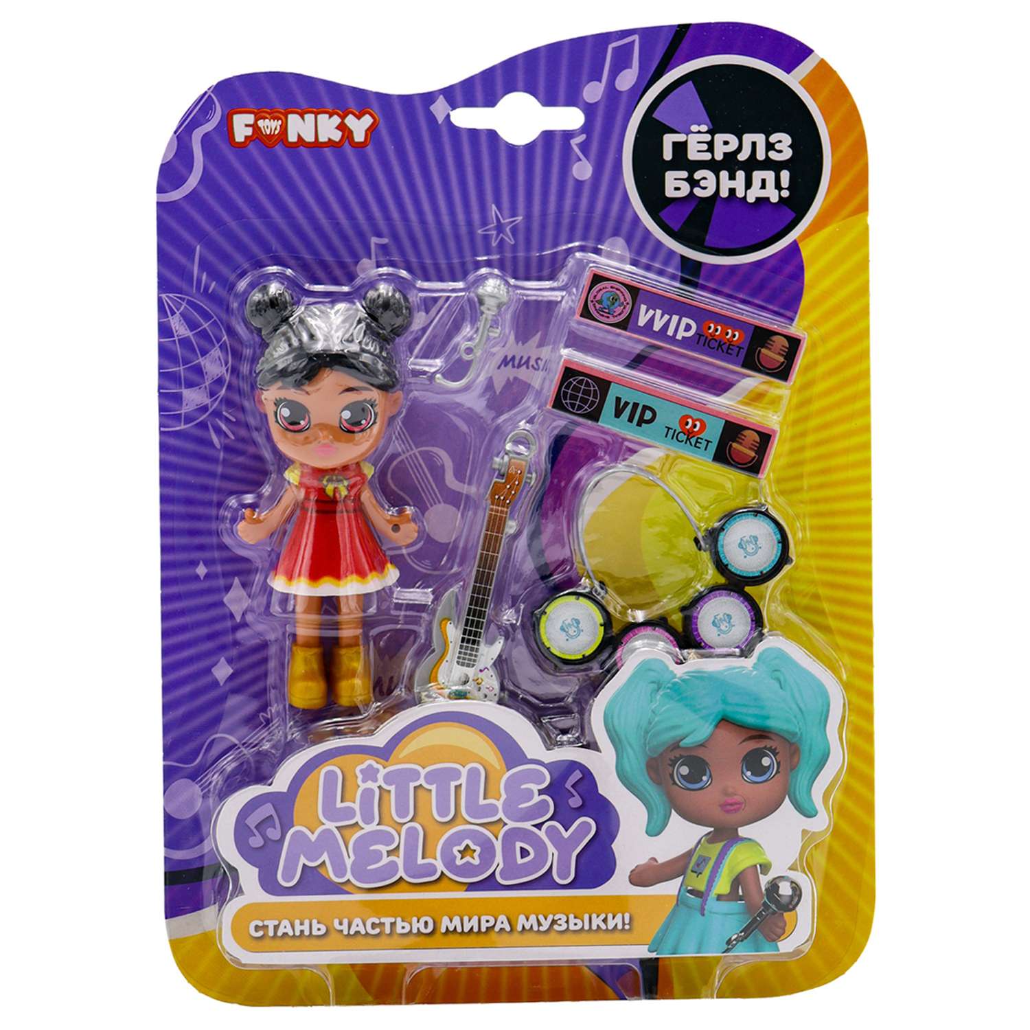 Набор игровой Funky Toys Кукла с музыкальными аксессуарами в ассортименте FTk0081441 FTk0081441 - фото 9