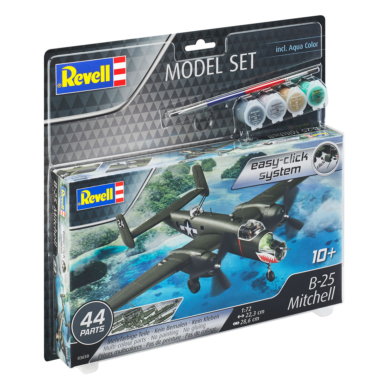 Модель для сборки Revell Американский бомбардировщик B-25 Mitchell 63650 - фото 3