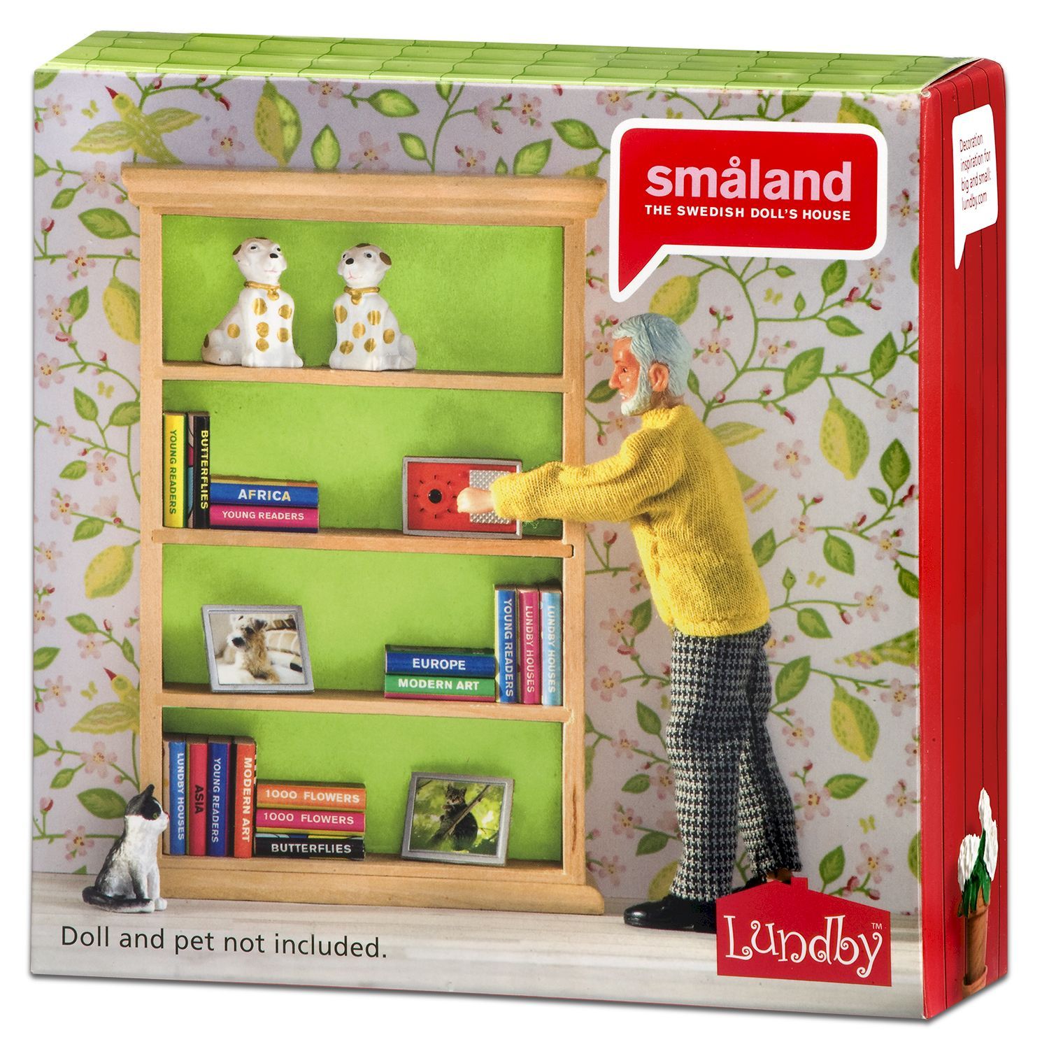 Мебель для домика Lundby смоланд Книжный шкаф 22предмета LB_60305000 купить  по цене 2353 ₽ в интернет-магазине Детский мир