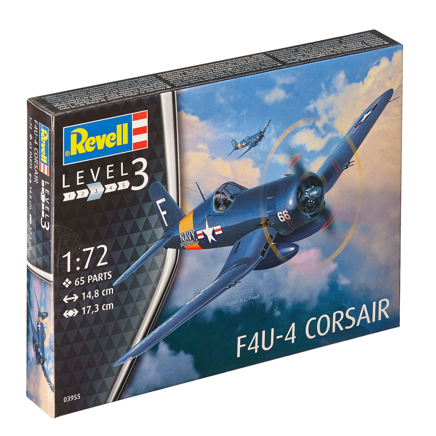 Сборная модель Revell Истребитель Чанс-Воут F4U «Корсар» времен Второй мировой войны 03955 - фото 3